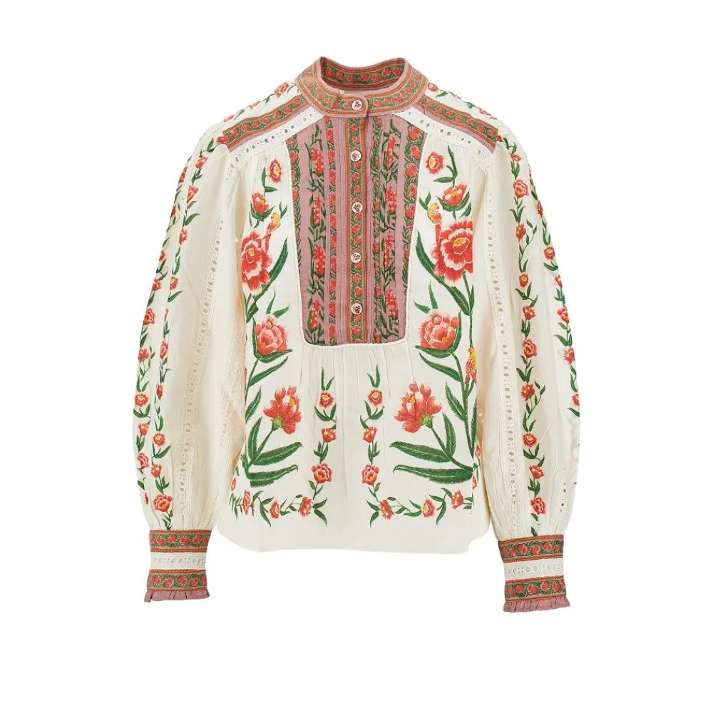 ainika_floral_blouse_0.webp Clearance Ainika' floral blouse Shirts