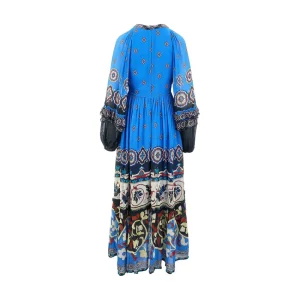New Ainika Tiles georgette maxi dress Dresses