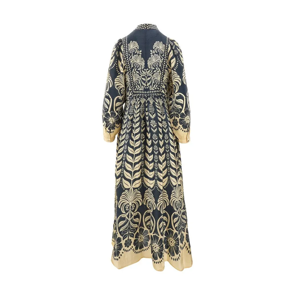 ainika_tropical_splendor__2.webp Online Ainika Tropical Splendor' maxi dress Dresses