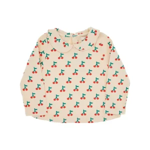 Best All-over Cherry T-shirt with collar Kids Clothing