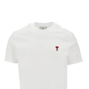 Outlet de Coeur embroidery T-shirt T-Shirts And Polo Shirts