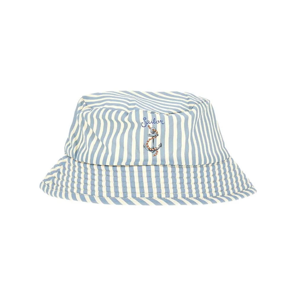 asnou_striped_bucket_hat_0.webp Online Asnou' striped bucket hat Kids/BOY Accessories
