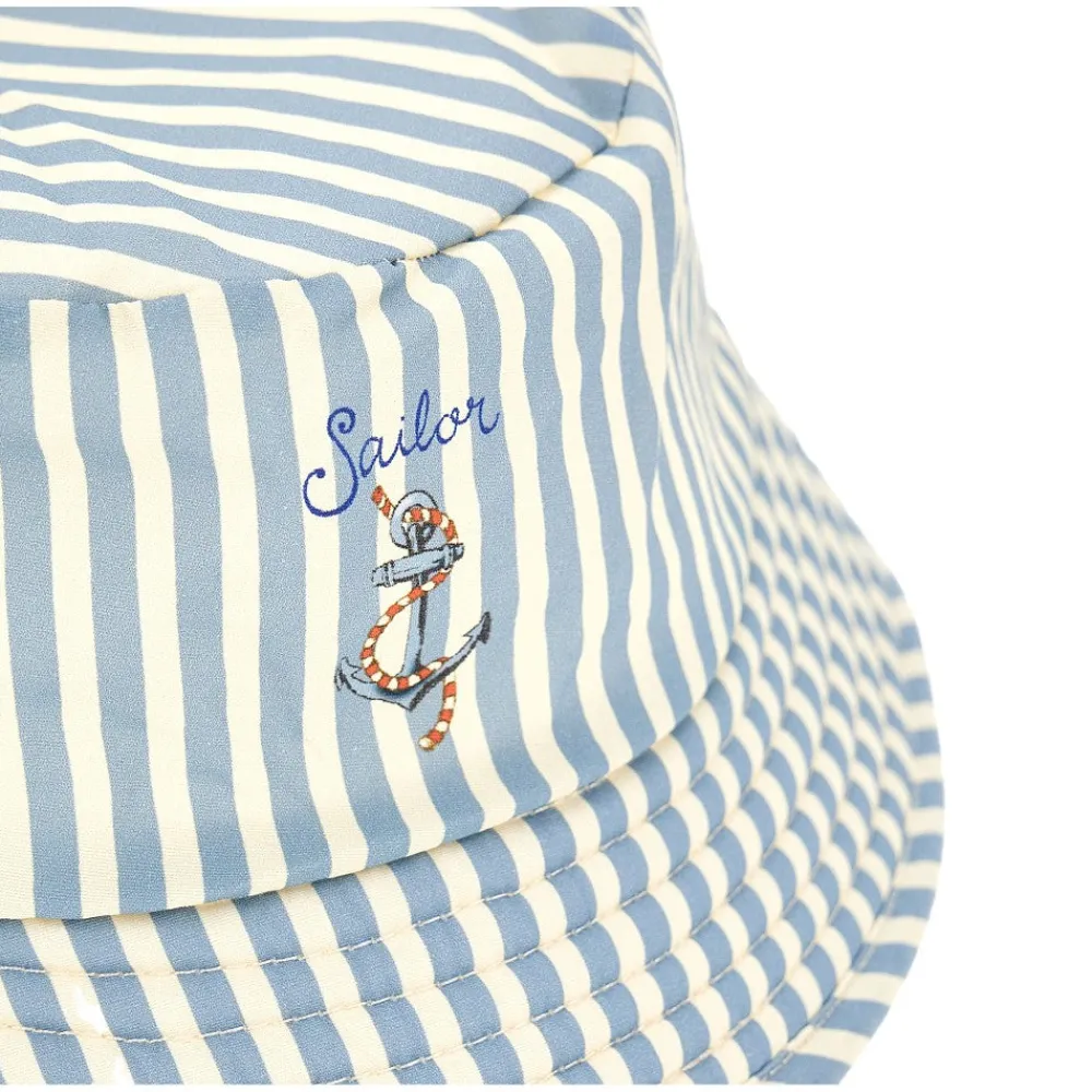 asnou_striped_bucket_hat_1.webp Online Asnou' striped bucket hat Kids/BOY Accessories