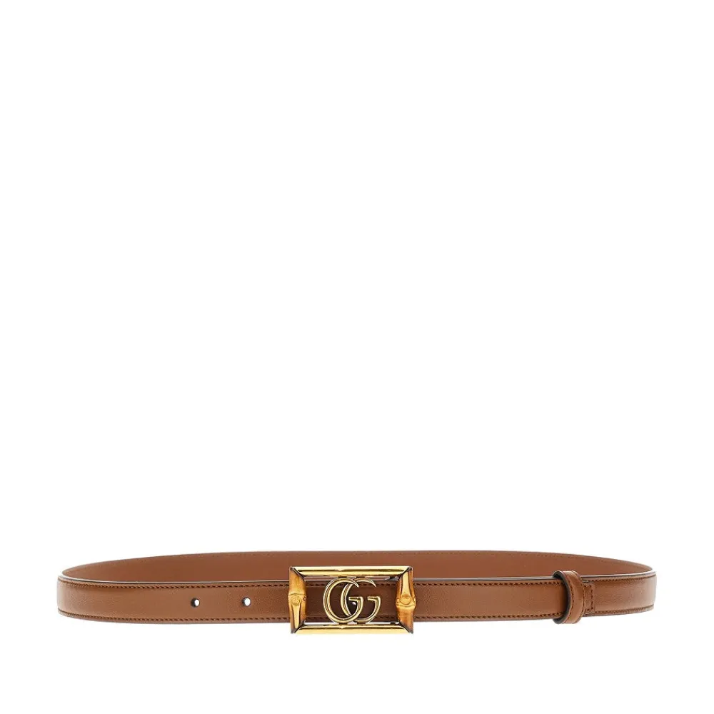 bamboo_double_g_buckle_be_0.webp Hot Bamboo Double G buckle belt Belts
