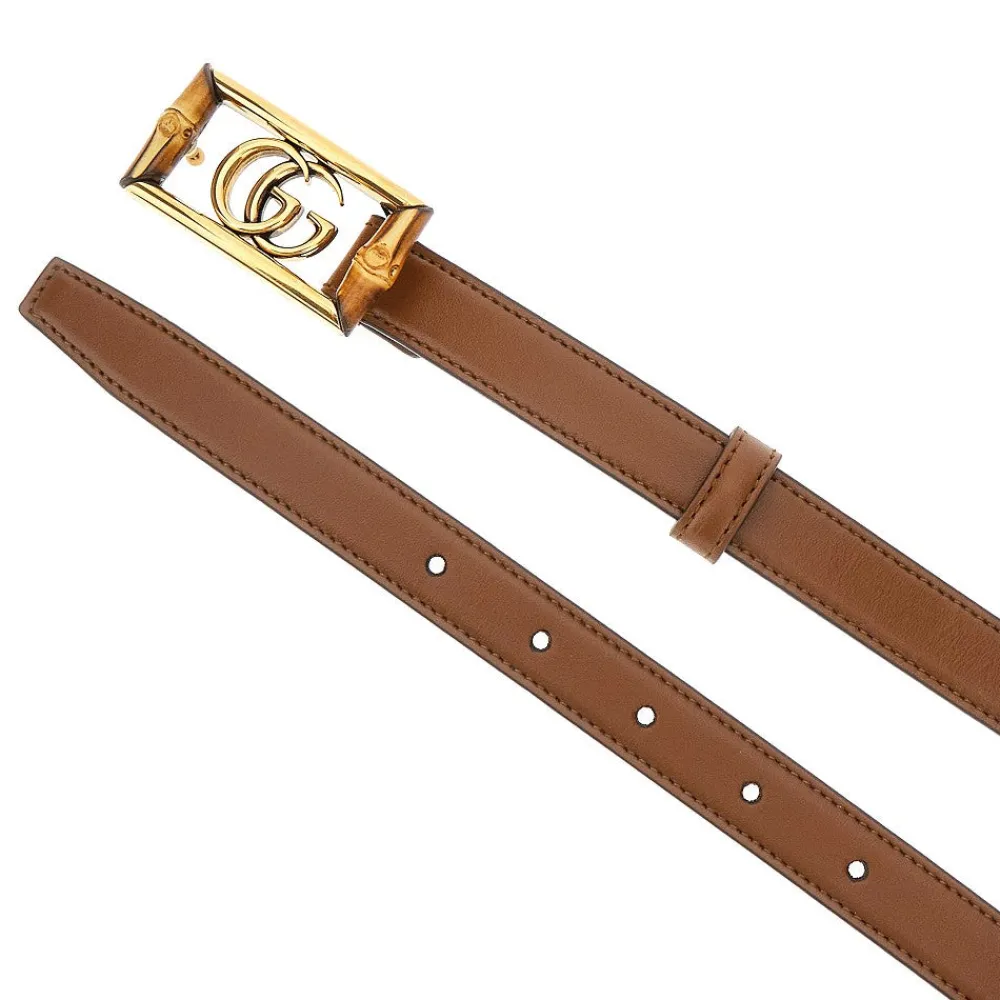 bamboo_double_g_buckle_be_1.webp Hot Bamboo Double G buckle belt Belts
