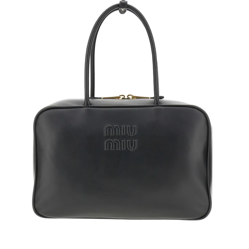 beau_leather_bag_0.webp Discount Beau' leather bag Top-Handle Bags