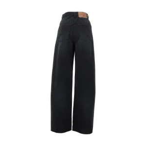 New Black denim wide leg jeans Jeans
