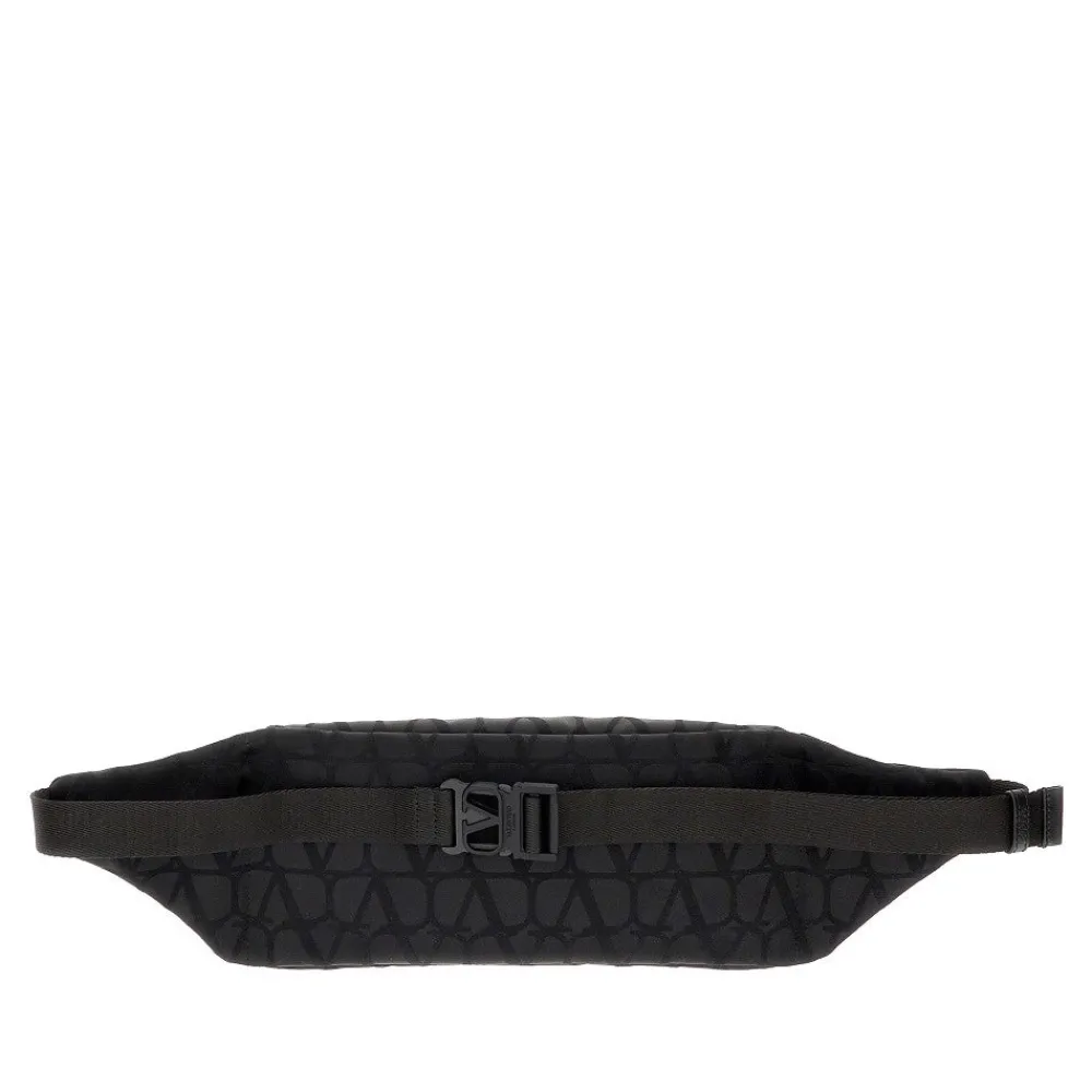 black_iconographe_nylon_b_1.webp Fashion Black Iconographe' nylon beltbag Belt Bags