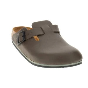 Fashion Boston Pro leather sabot Sandals And Slides