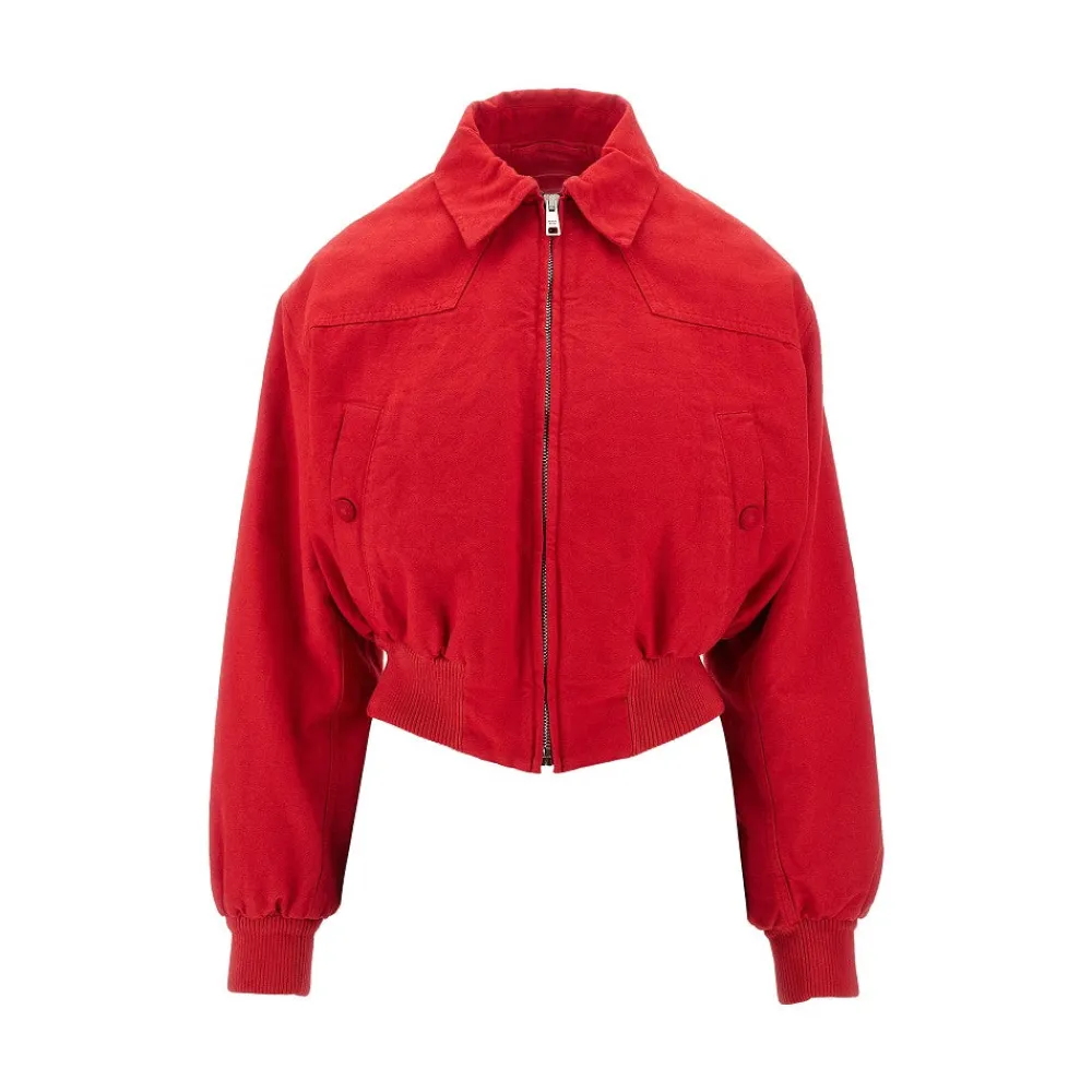canvas_bomber_jacket_with_0-1.webp Clearance Canvas bomber jacket with cut-out logo Jackets