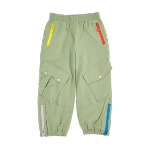 Discount Cargo pants with multicoloured zippers Kids Clothing