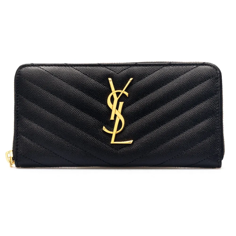 cassandre_leather_ziparou_0.webp Discount Cassandre' leather zip-around wallet Wallets And Small Leather Goods