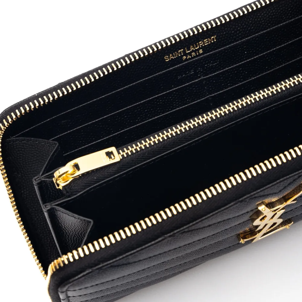 cassandre_leather_ziparou_3.webp Discount Cassandre' leather zip-around wallet Wallets And Small Leather Goods