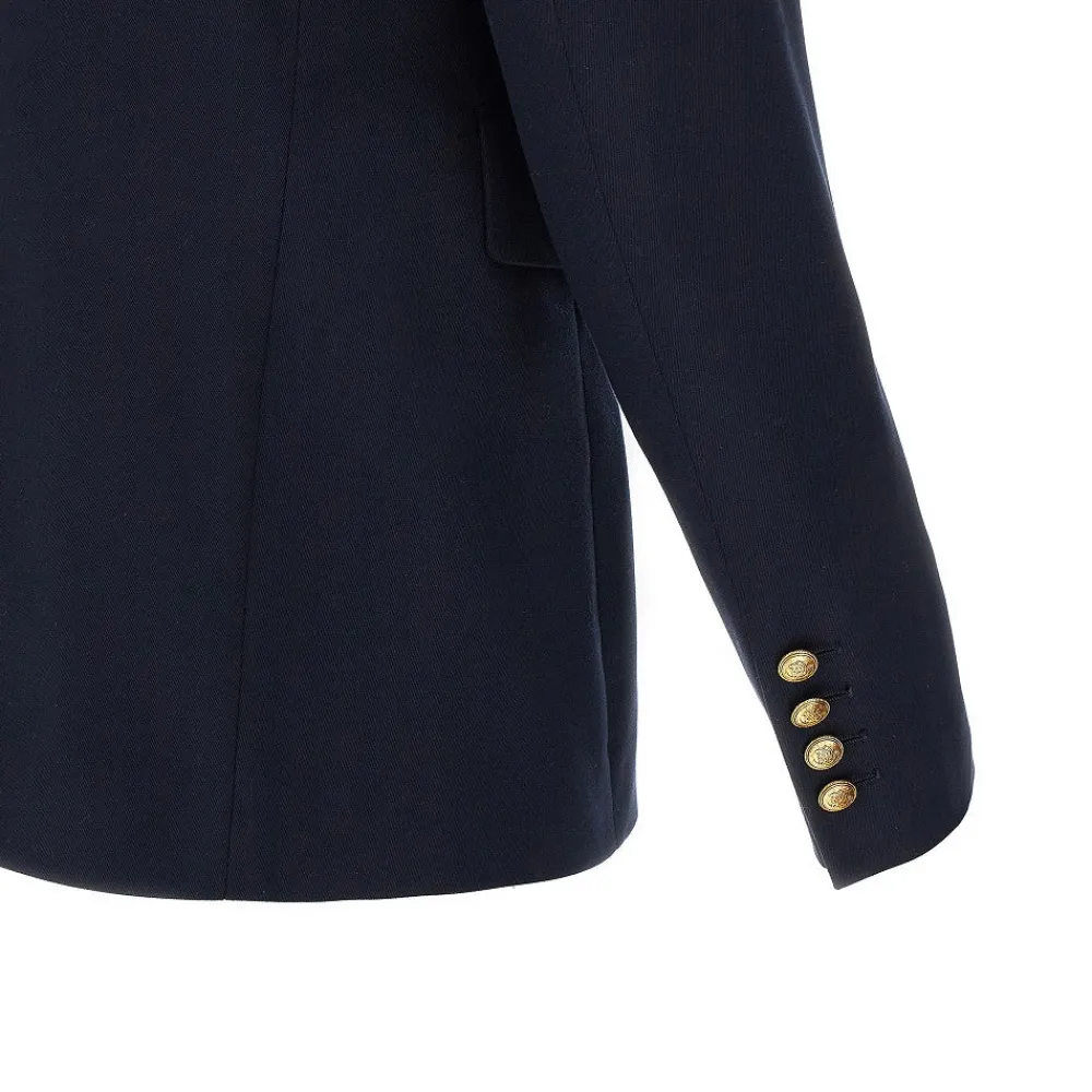 chantal_gabardine_doubleb_3.webp Clearance Chantal' gabardine double-breasted jacket Jackets