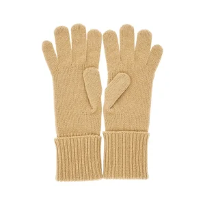 New Check cashmere-blend gloves Hats And Gloves
