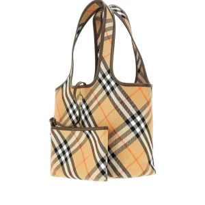 Best Check cotton small tote bag Top-Handle Bags | Shoulder Bags