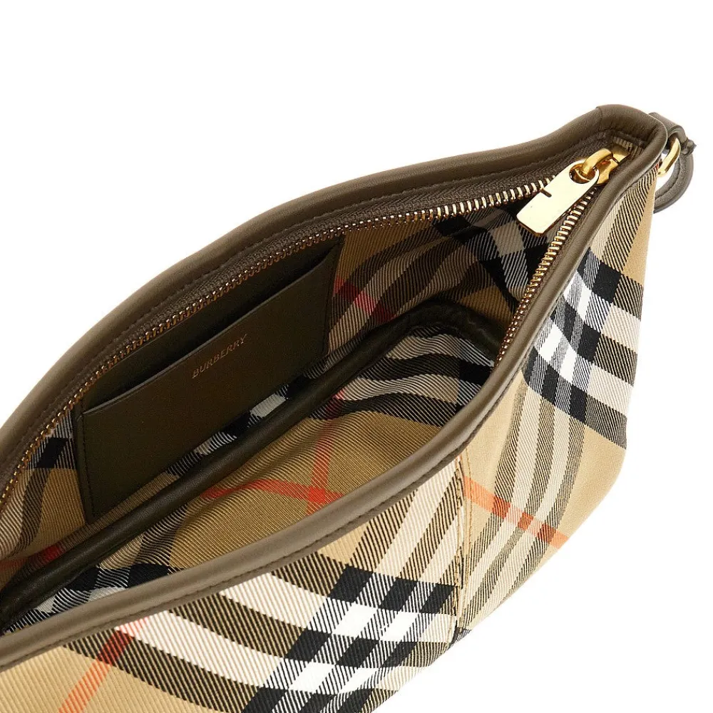 check_fabric_mini_bag_2.webp Online Check fabric mini bag Shoulder Bags