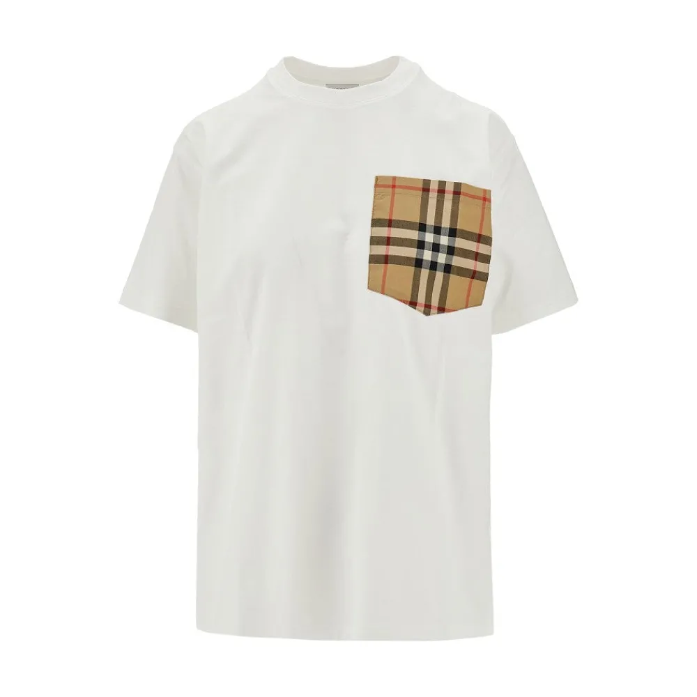 check_pocket_tshirt_0.webp Online Check pocket T-shirt Tops