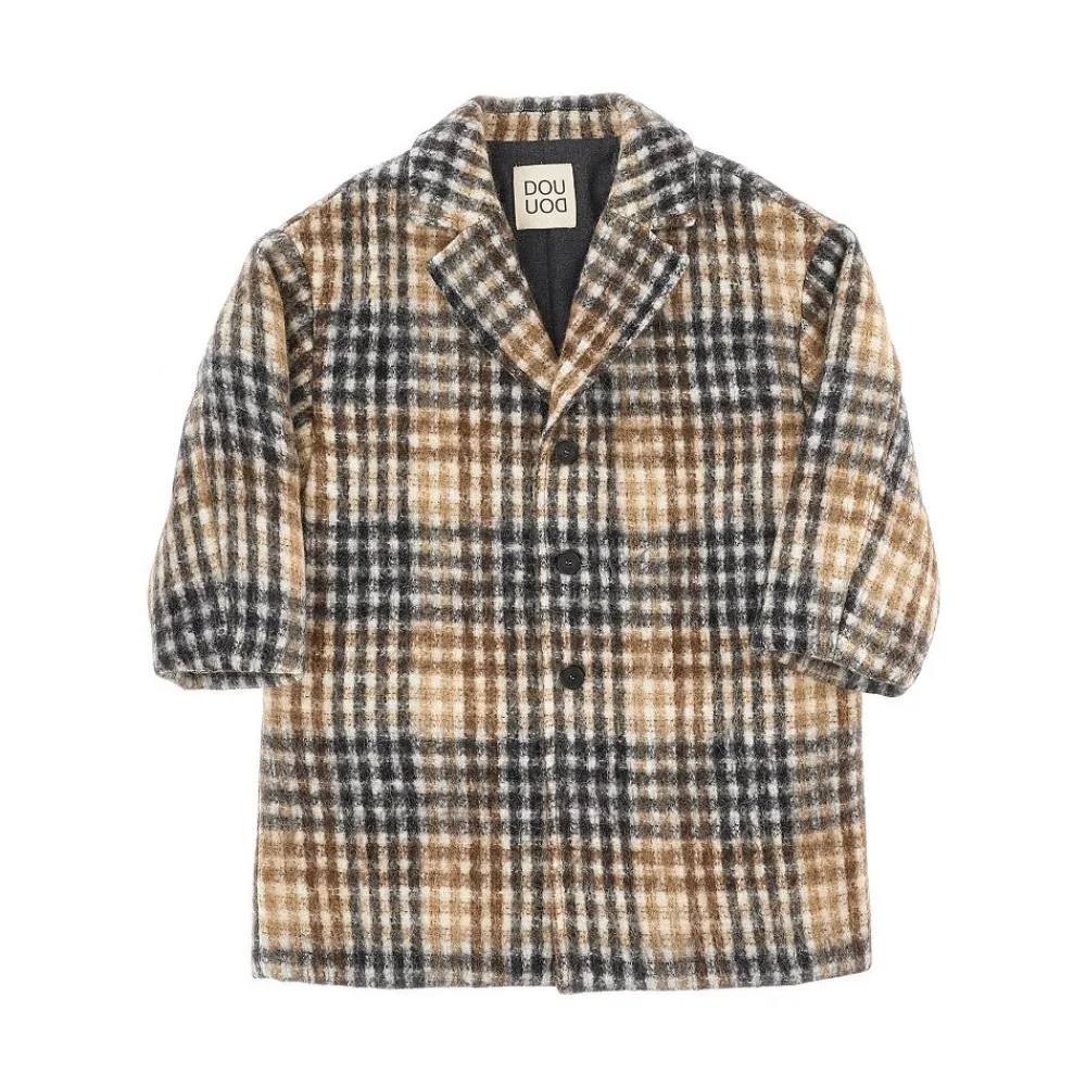 check_woolblend_coat_0.webp Sale Check wool-blend coat Kids Clothing
