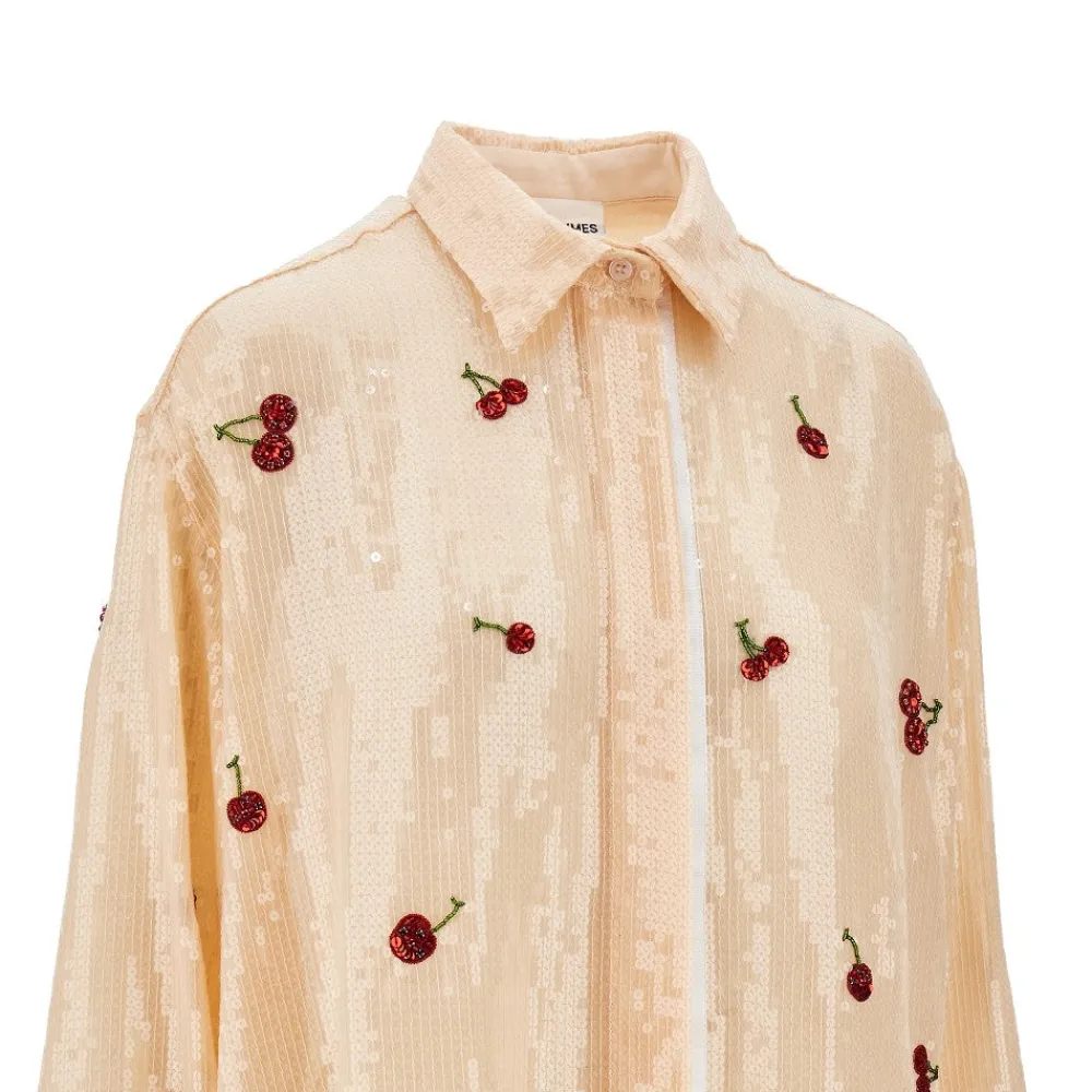 cherries_embroidery_sequi_1-1.webp Outlet Cherries embroidery sequinned shirt Shirts