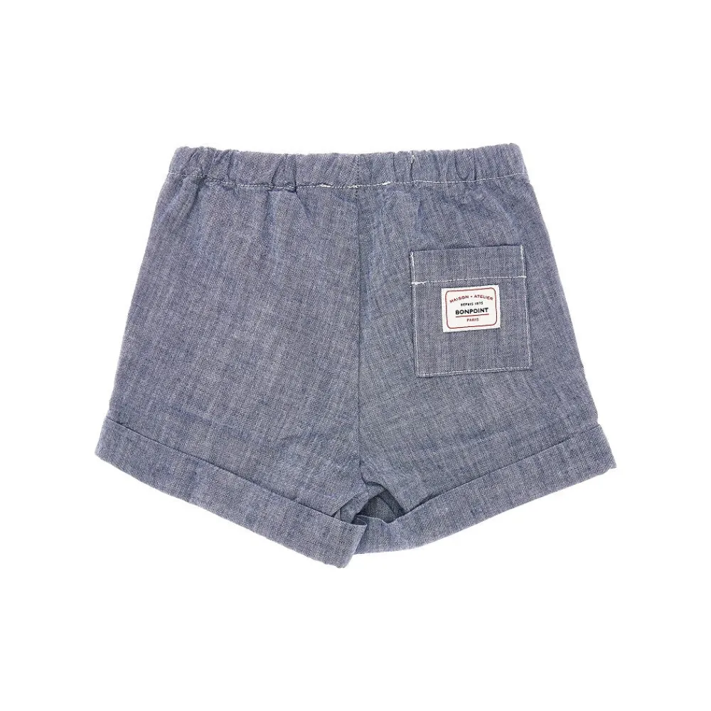 cottom_chambray_shorts_1.webp New Cottom chambray shorts Kids/BOY Clothing