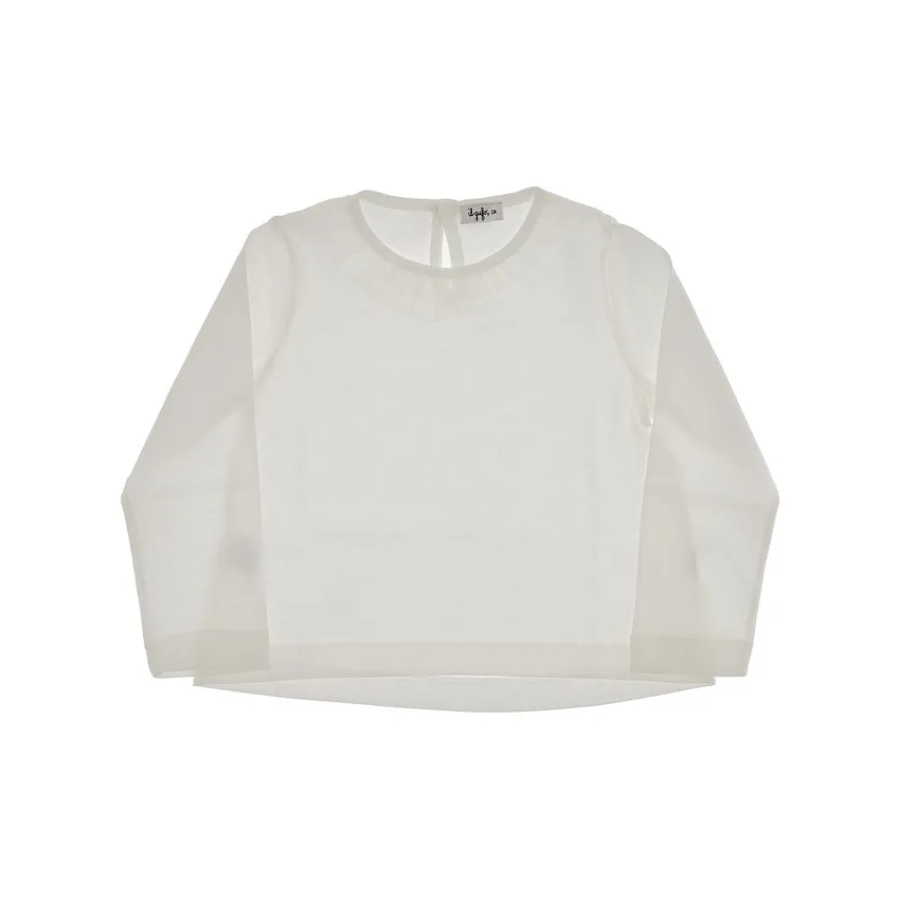 cotton_tshirt_with_tulle__0.webp Best Cotton T-shirt with tulle frill Kids Clothing