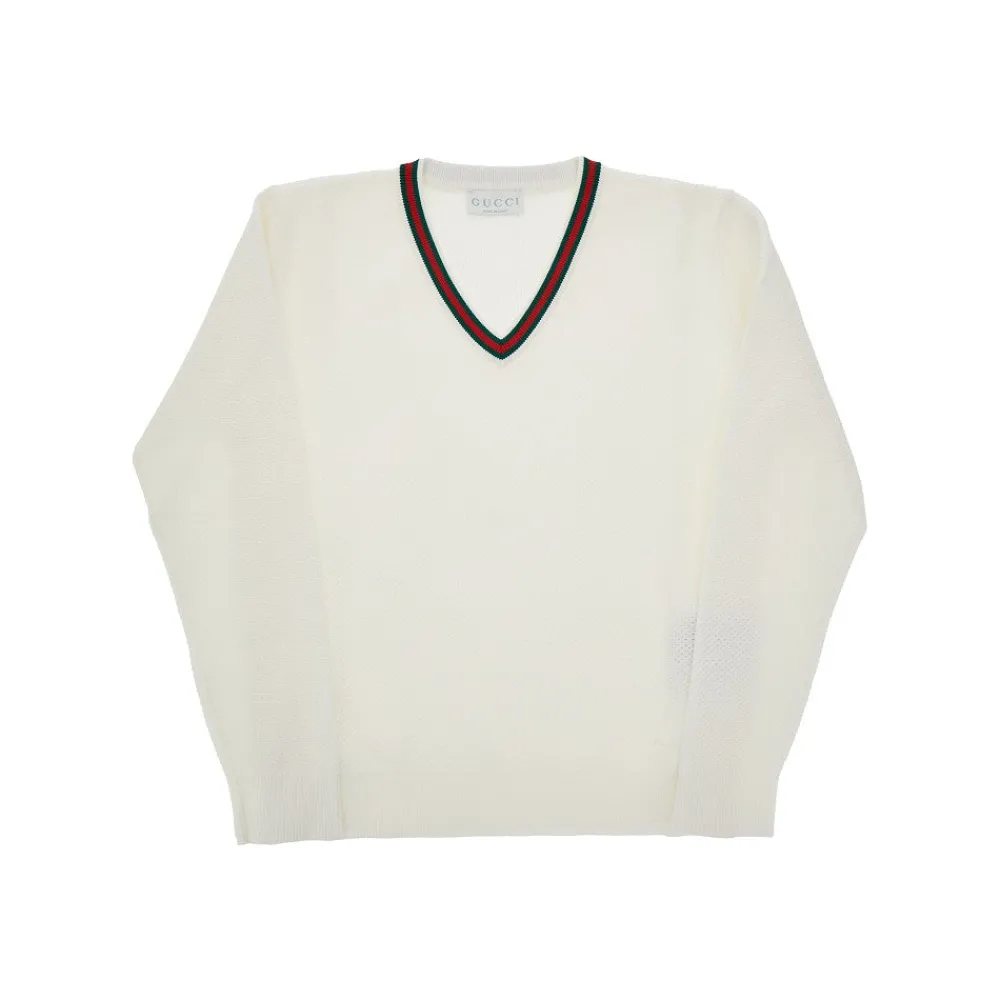 cottonblend_sweater_with__0.webp Best Cotton-blend sweater with Web trim Kids/BOY Clothing