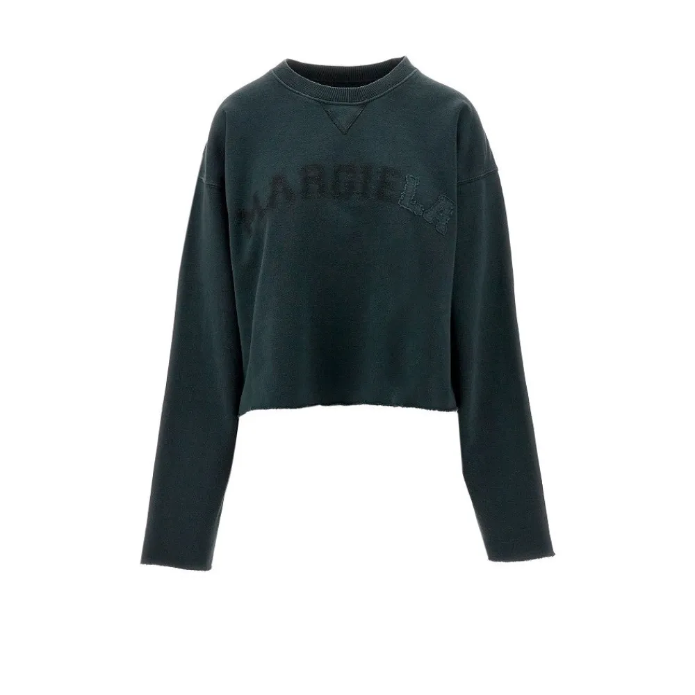 crewneck_sweatshirt_with__0-2.webp Clearance Crewneck sweatshirt with raw-cut edges Sweatshirts