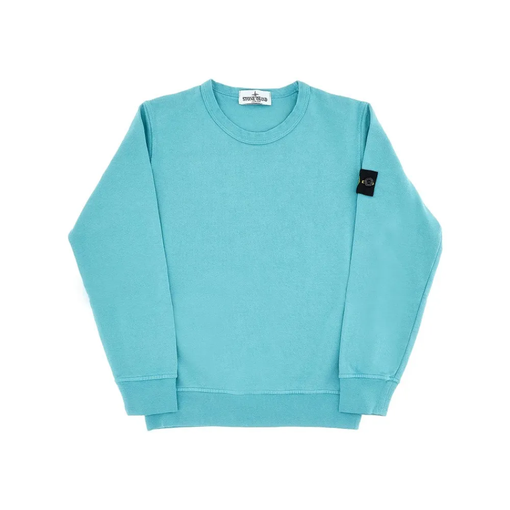 crewneck_sweatshirt_with__0-9.webp Fashion Crewneck sweatshirt with logo badge Kids/BOY Clothing