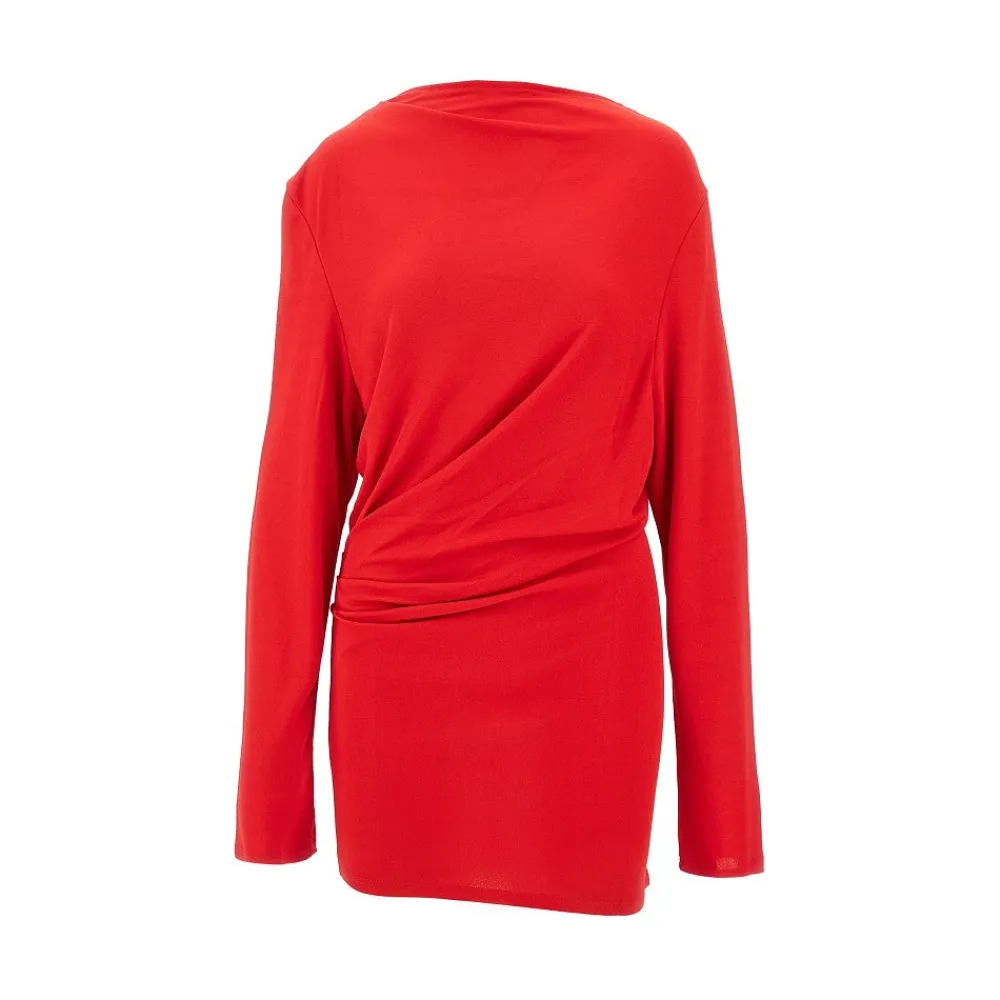 croisire_draped_mini_dres_0-1.webp Hot Croisière' draped mini dress Dresses