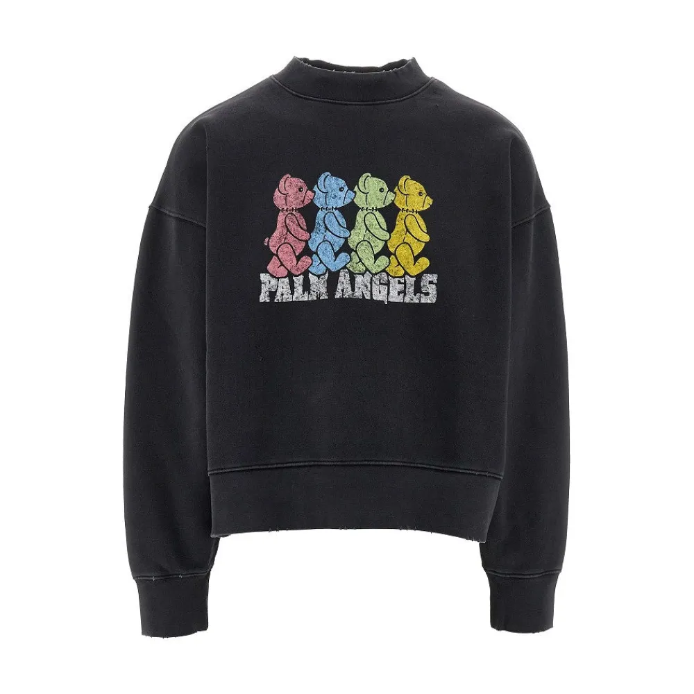 crossroads_bears_print_cr_0.webp New Crossroads Bears' print crewneck sweatshirt Sweatshirts