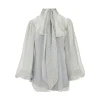 Clearance Daisy print chiffon shirt Shirts