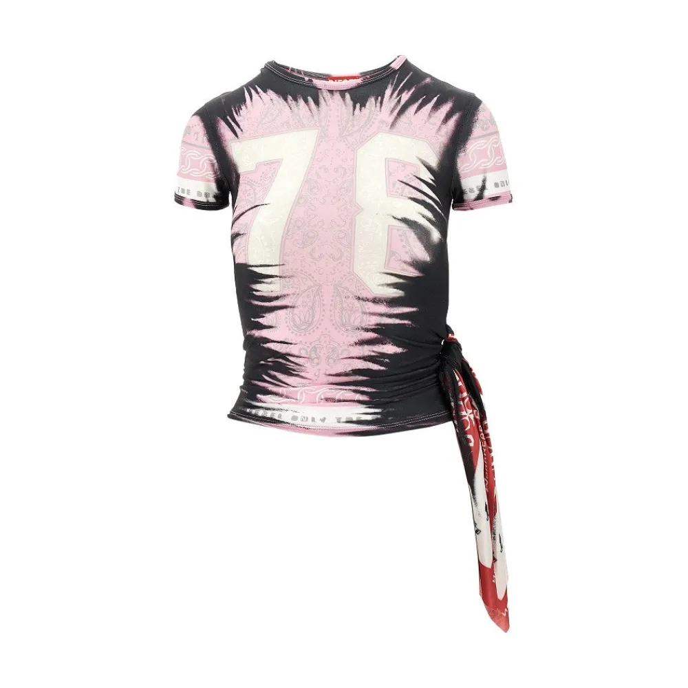 dasha_tshirt_with_side_kn_0.webp Online Dasha' T-shirt with side knot Tops