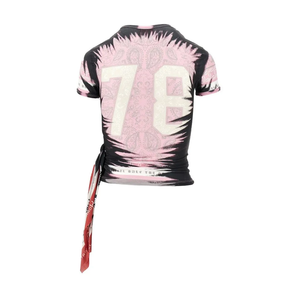 dasha_tshirt_with_side_kn_2.webp Online Dasha' T-shirt with side knot Tops