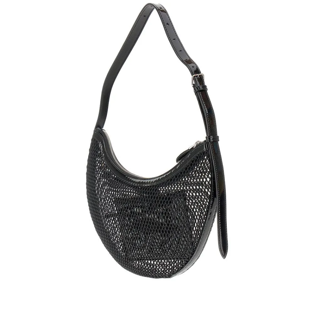 demi_lune_one_piece_net_b_1.webp Outlet Demi Lune One Piece net bag Shoulder Bags