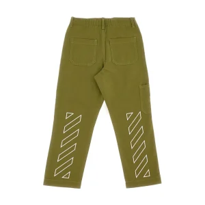 Discount Diag print cotton workwear pants Kids/BOY Clothing