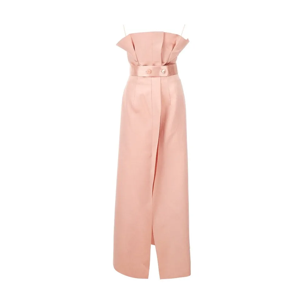 duchesse_long_dress_with__0.webp Hot Duchesse long dress with belt Dresses