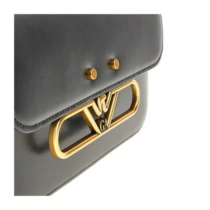 Discount Eagle buckle medium leather bag Shoulder Bags