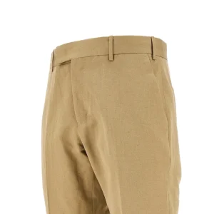 Best Edge' cotton and linen blend pants Pants And Shorts