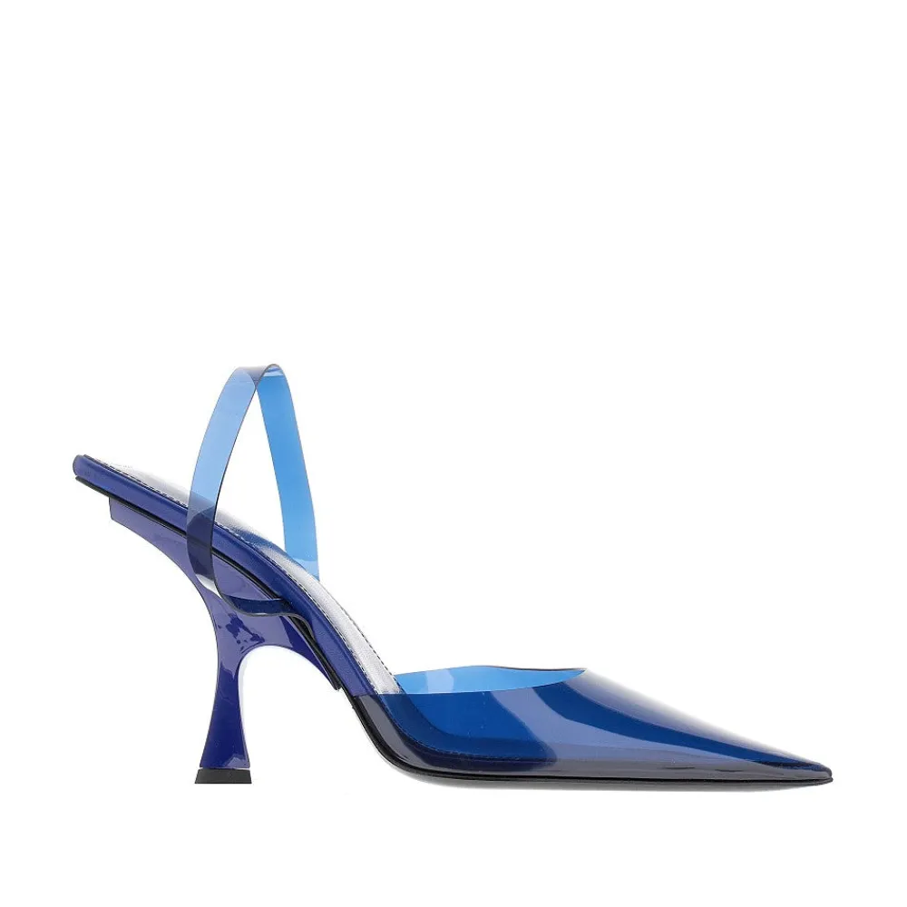 ester_pvc_slingback_pumps_0.webp Sale Ester' PVC slingback pumps Heeled Shoes
