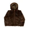 Outlet Faux fur reversible jacket Kids Clothing