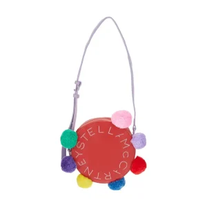Clearance Faux leather bags with pompoms Kids Accessories