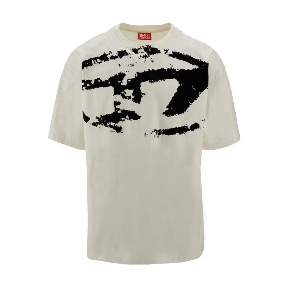 flocked_oval_d_logo_tshir_0-1.webp Discount Flocked Oval D logo T-shirt T-Shirts And Polo Shirts