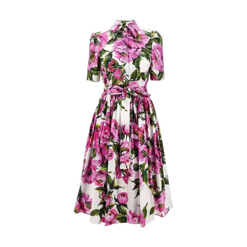 floral_poplin_midi_shirt__0.webp Discount Floral poplin midi shirt dress Dresses