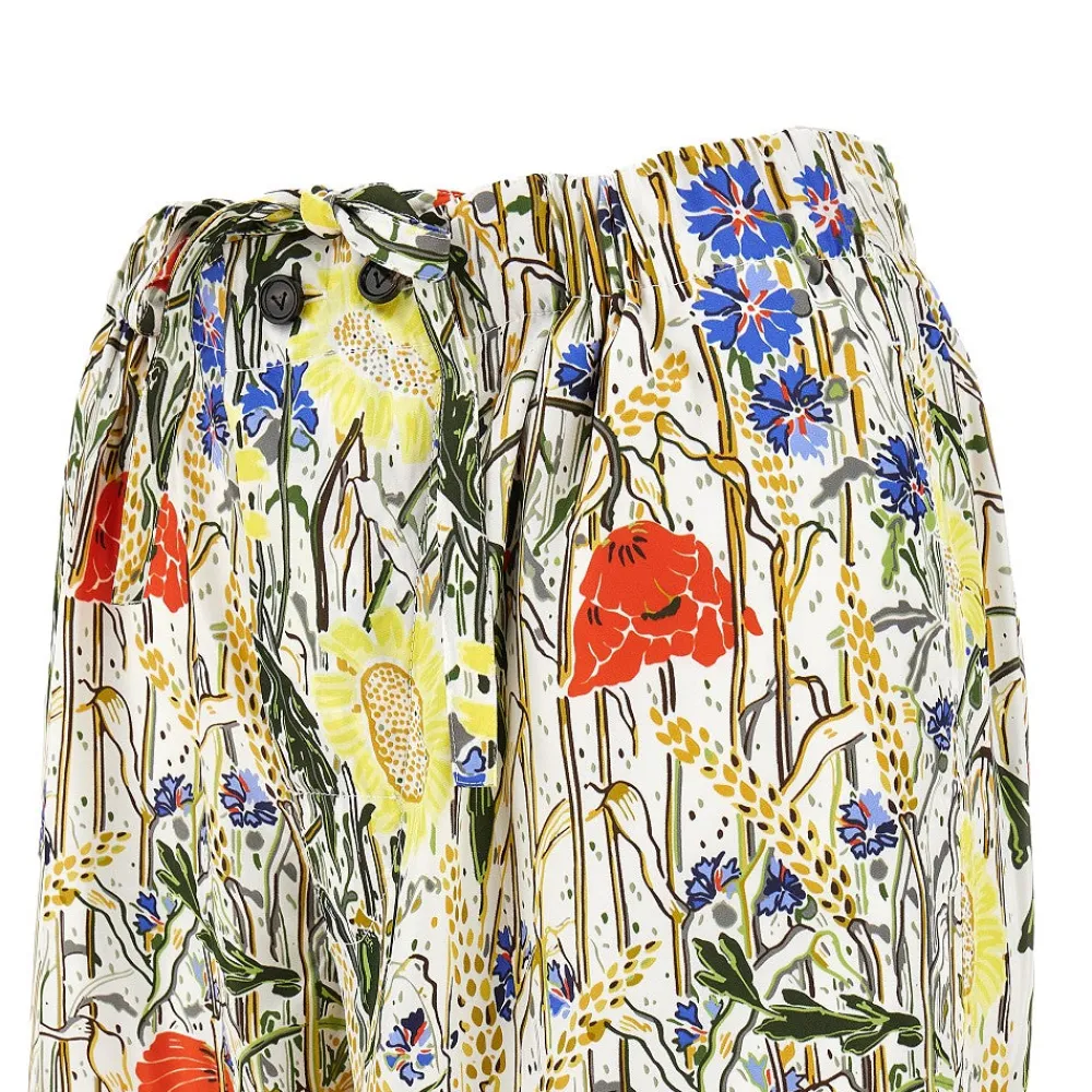 floral_silkblend_pyjamas__3.webp Hot Floral silk-blend pyjamas set Jumpsuits
