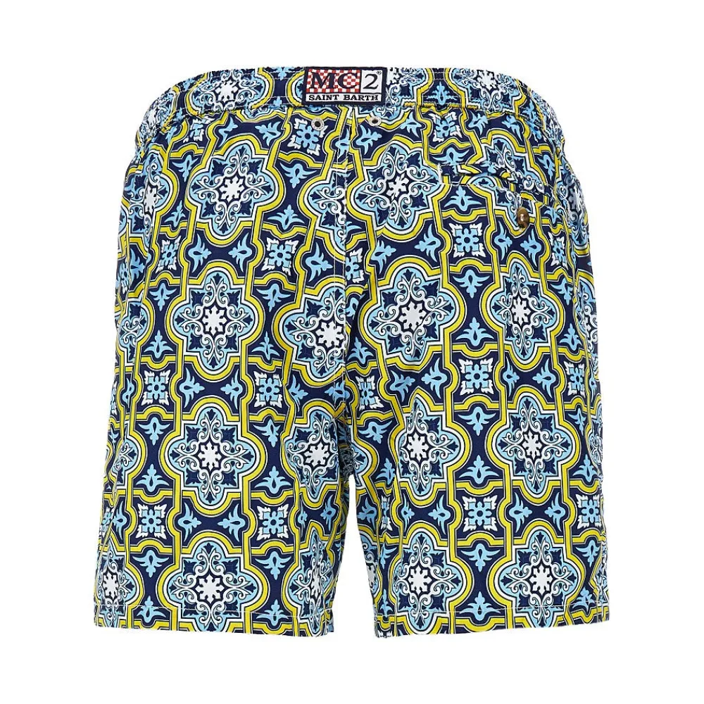 flower_bud_print_swim_sho_2.webp Fashion Flower Bud print swim shorts Beachwear & Underwear
