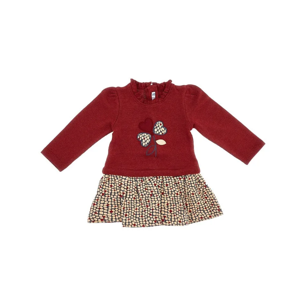 flower_embroidery_cottonb_0.webp Sale Flower embroidery cotton-blend mini dress Kids Clothing