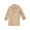 Online Gabardine double-breasted trench coat Kids/BOY Clothing | Clothing