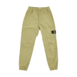 New Gabardine pants with logo badge Kids/BOY Clothing