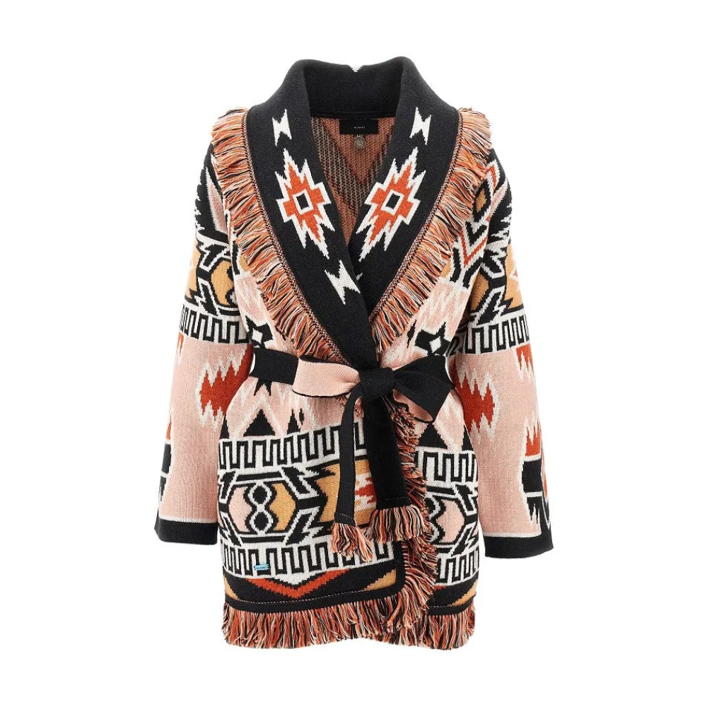 geometric_roots_jacquard__0.webp Outlet Geometric Roots jacquard wool cardigan Knitwear